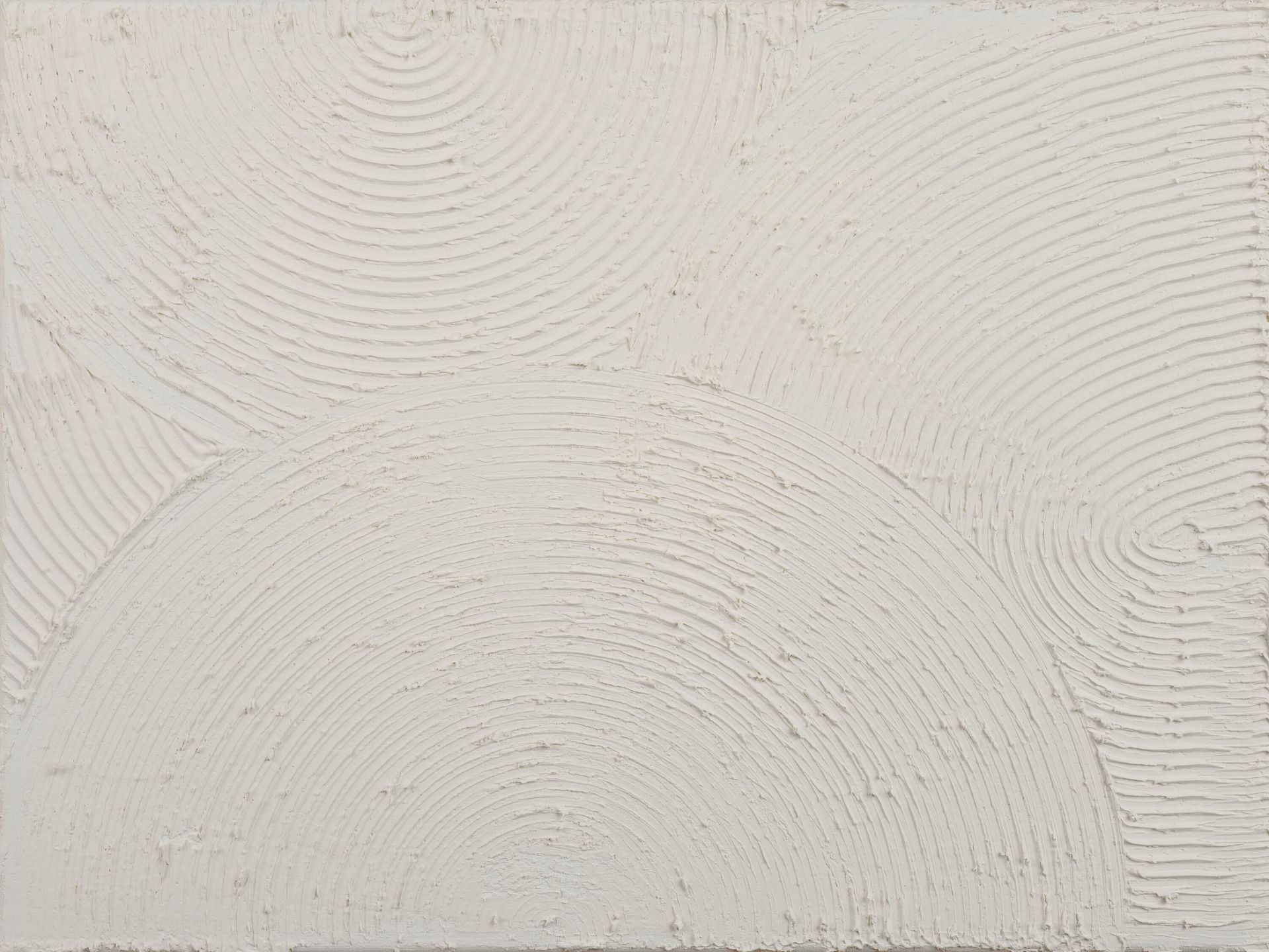 Círculos Zen en blanco roto
