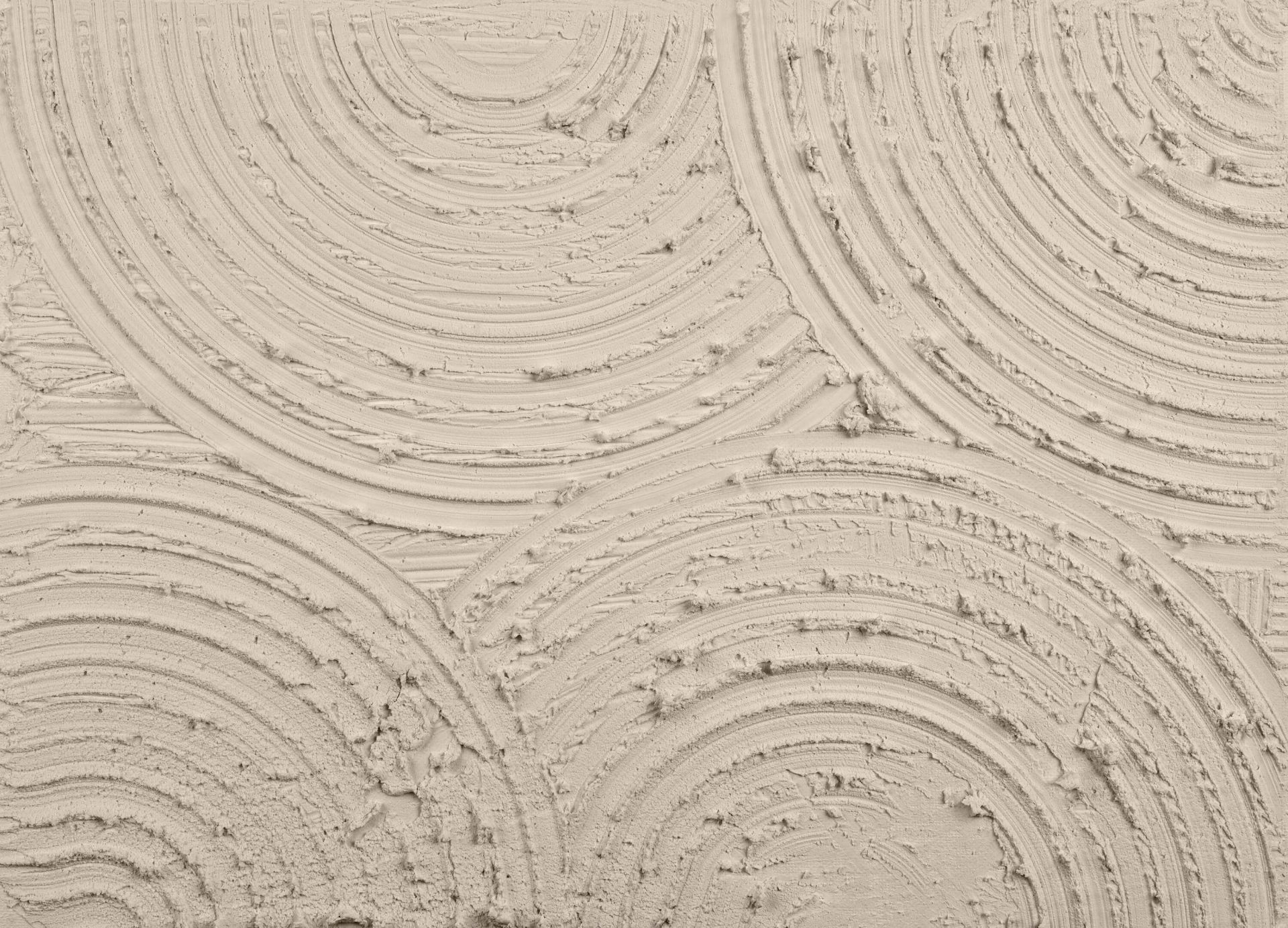 Círculos Zen estructura rugosa en lino