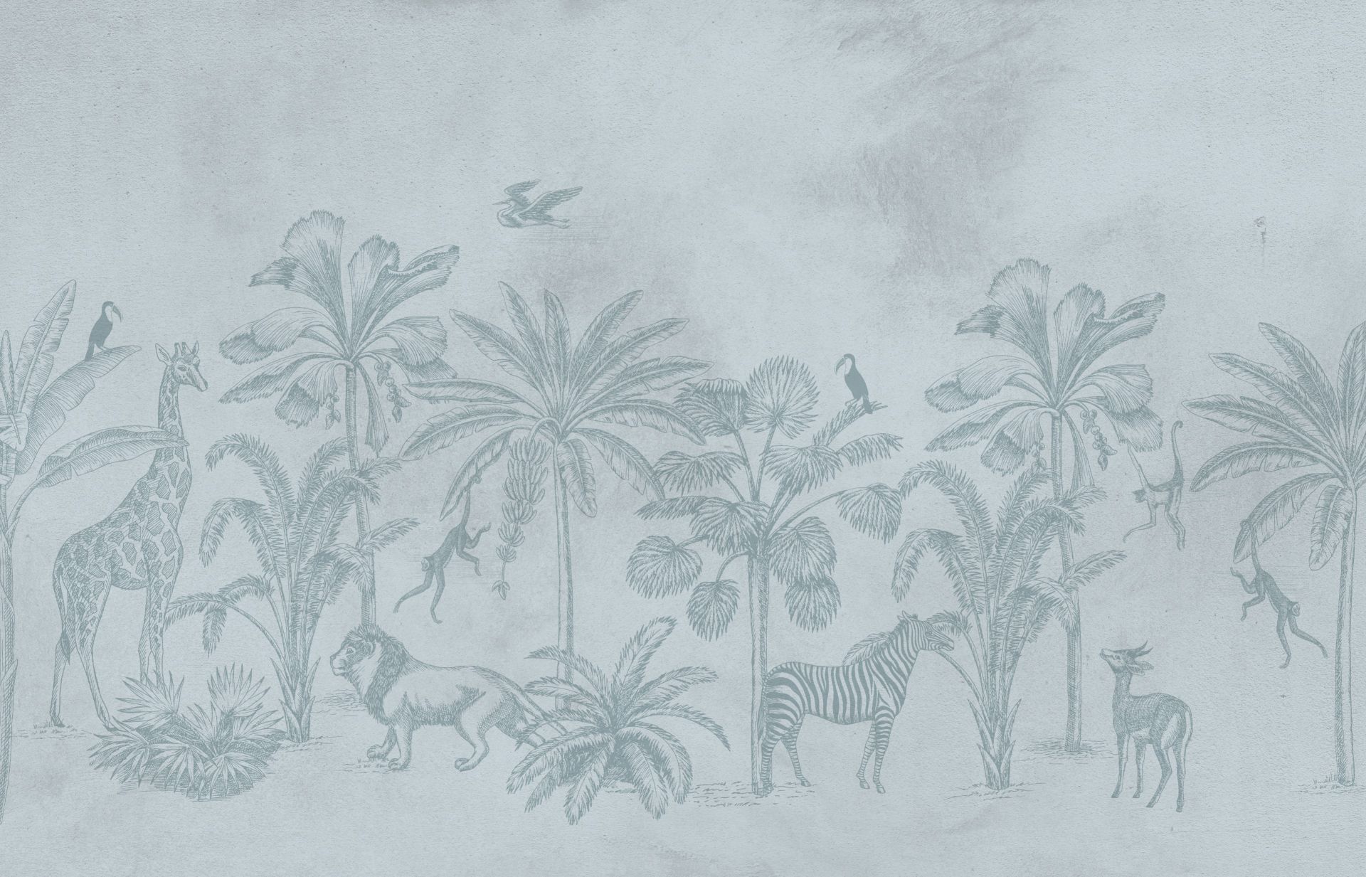 Azul selva animal