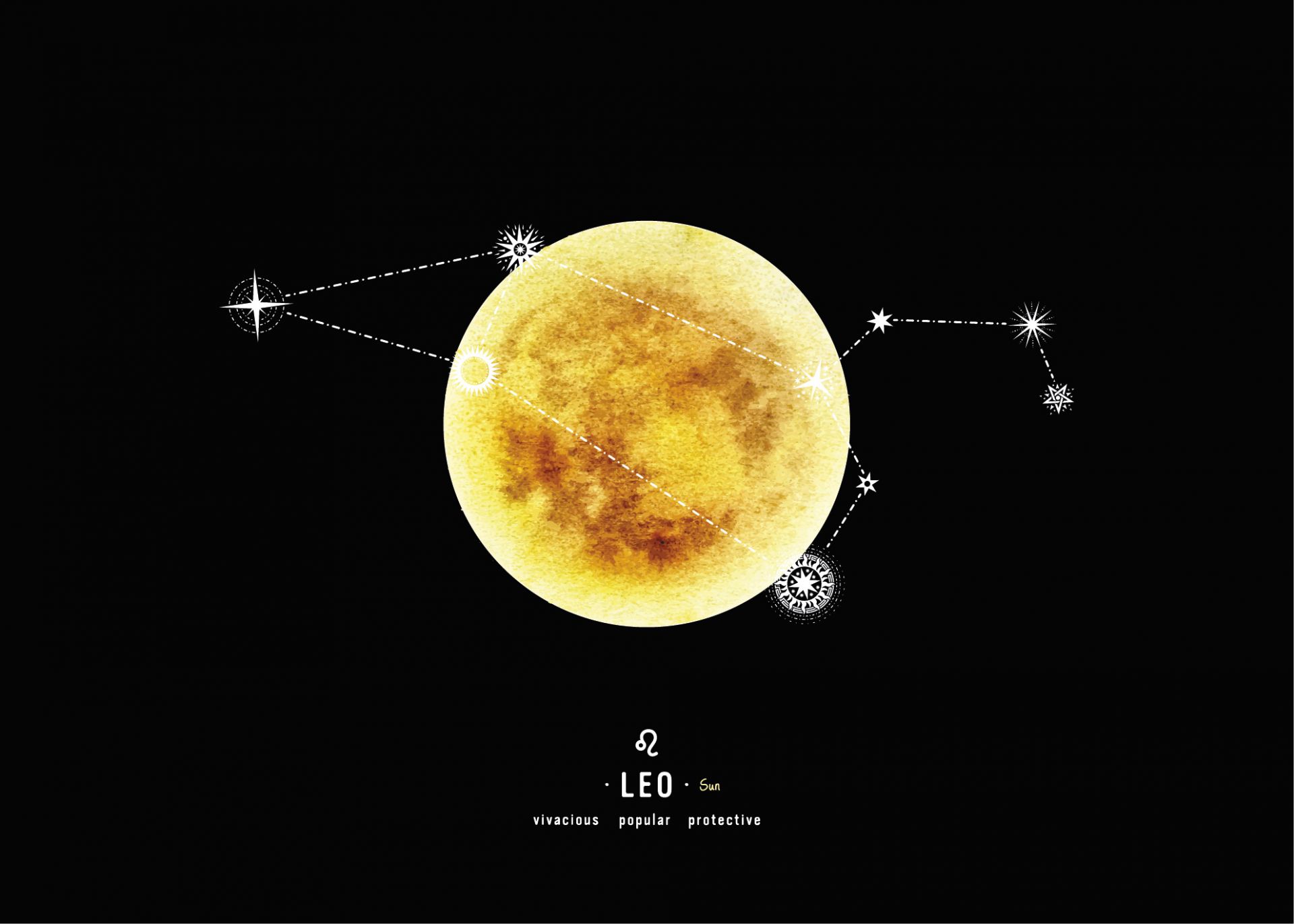 Planeta de constelación Leo
