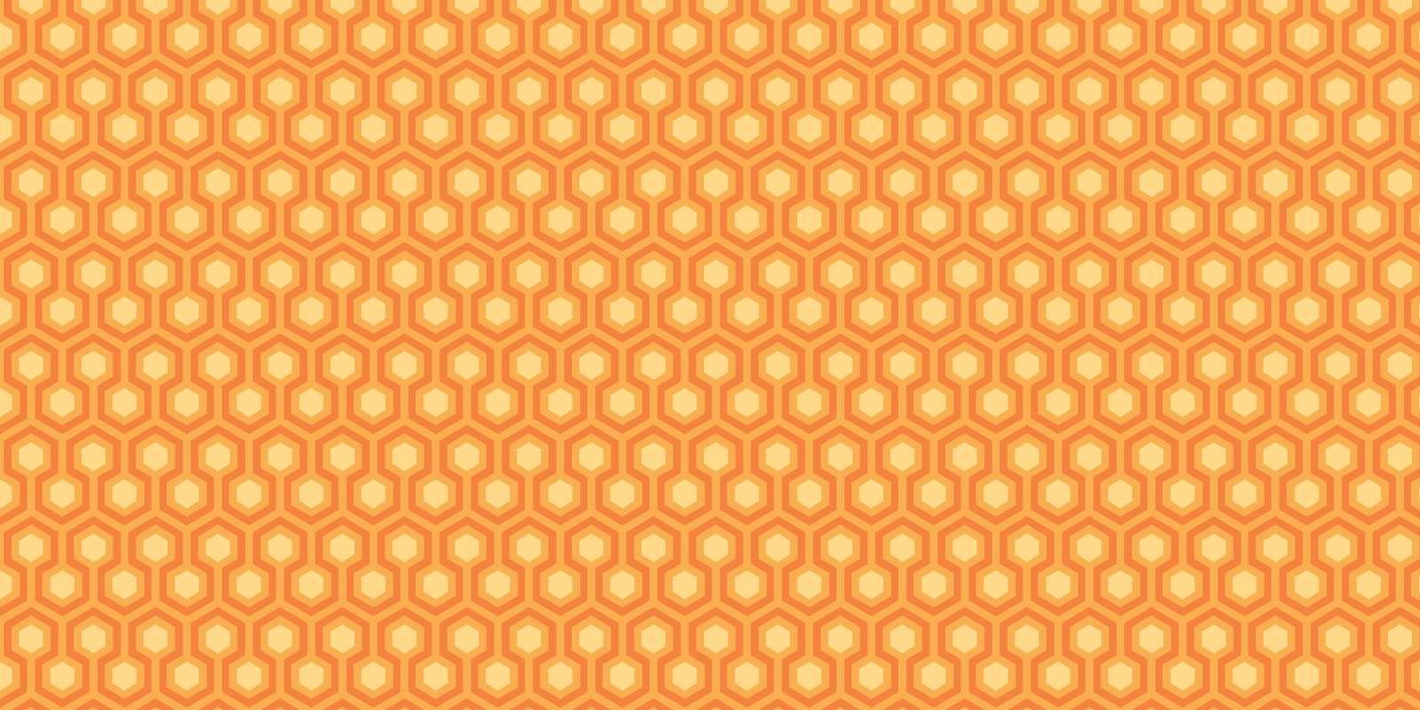 Figuras naranjas de los 70