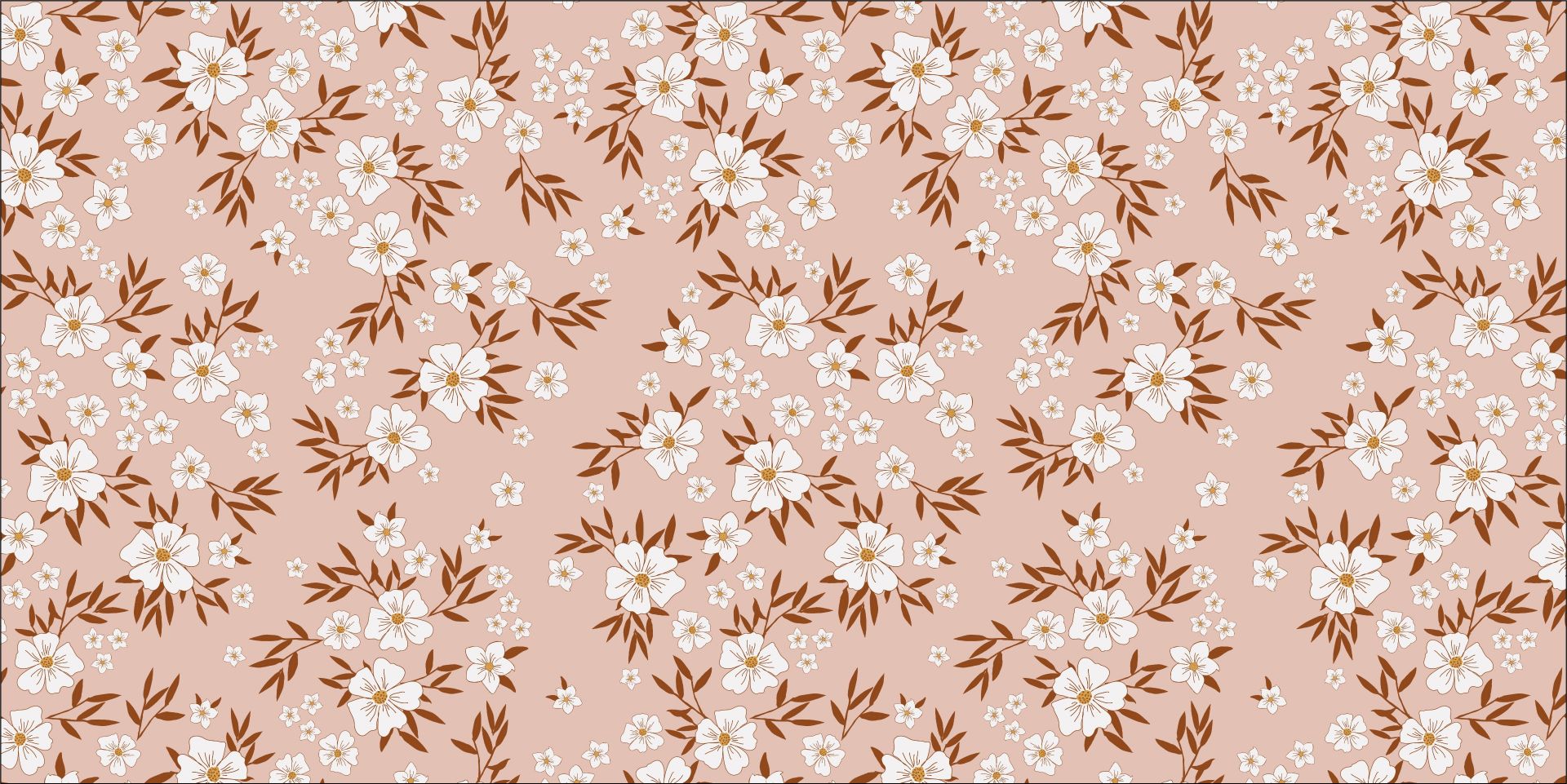 Flores con hojas