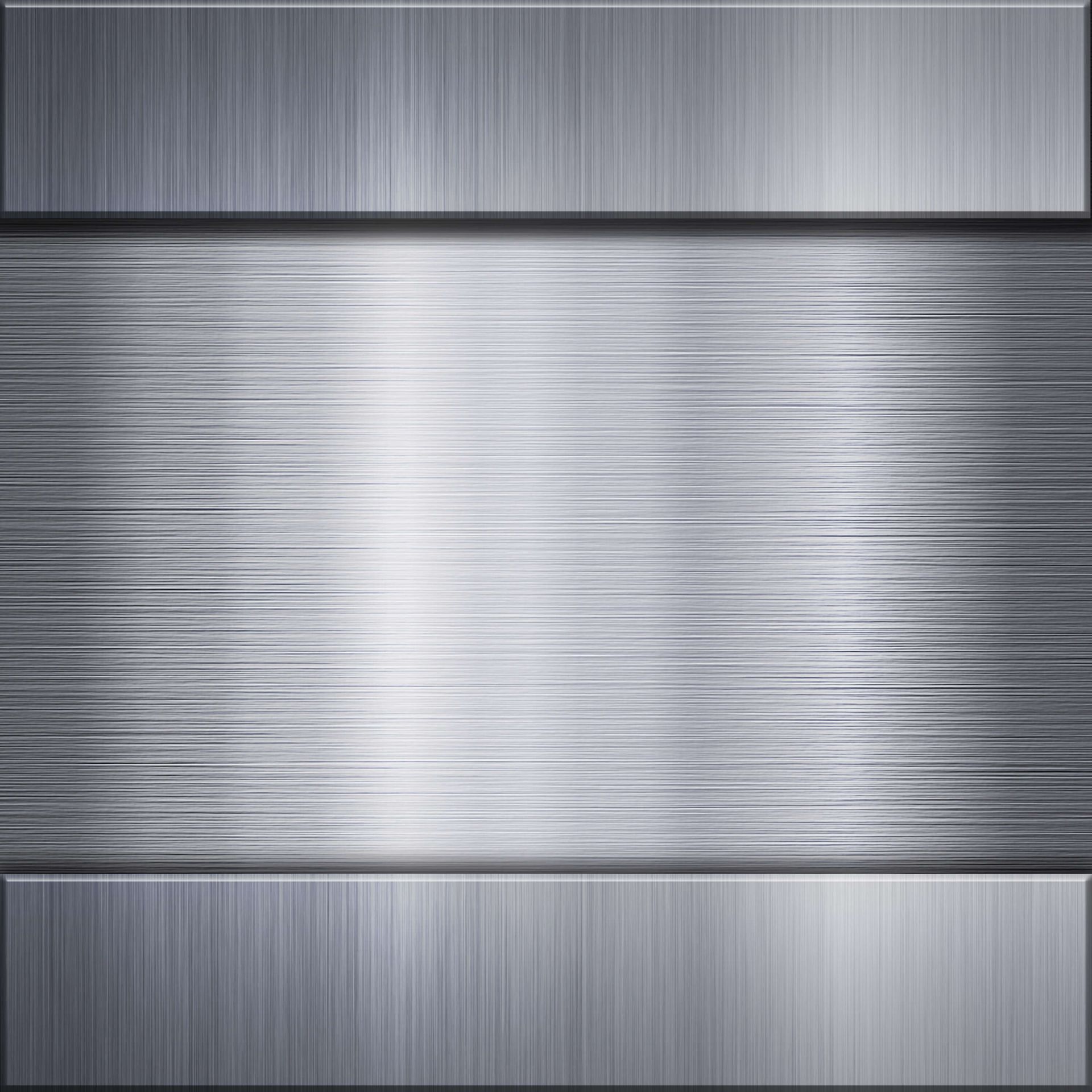 Placa metálica de aluminio cepillado
