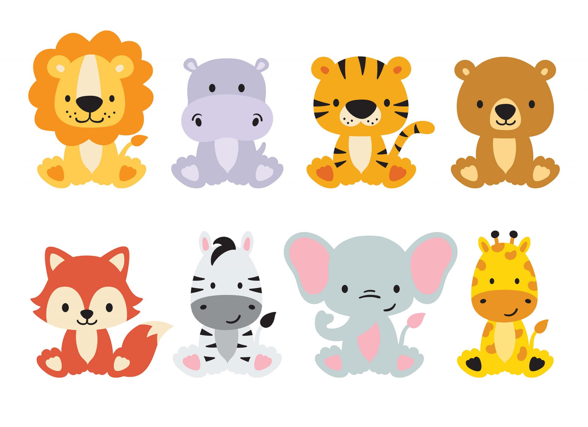 Animales de la selva para niños