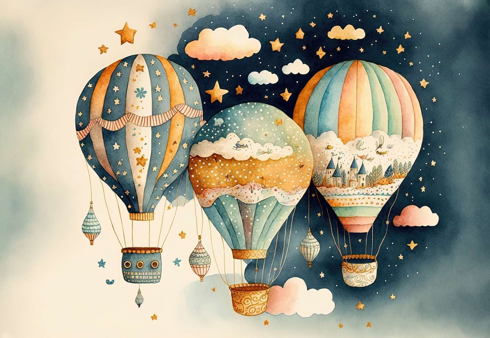 Globos aerostáticos infantiles
