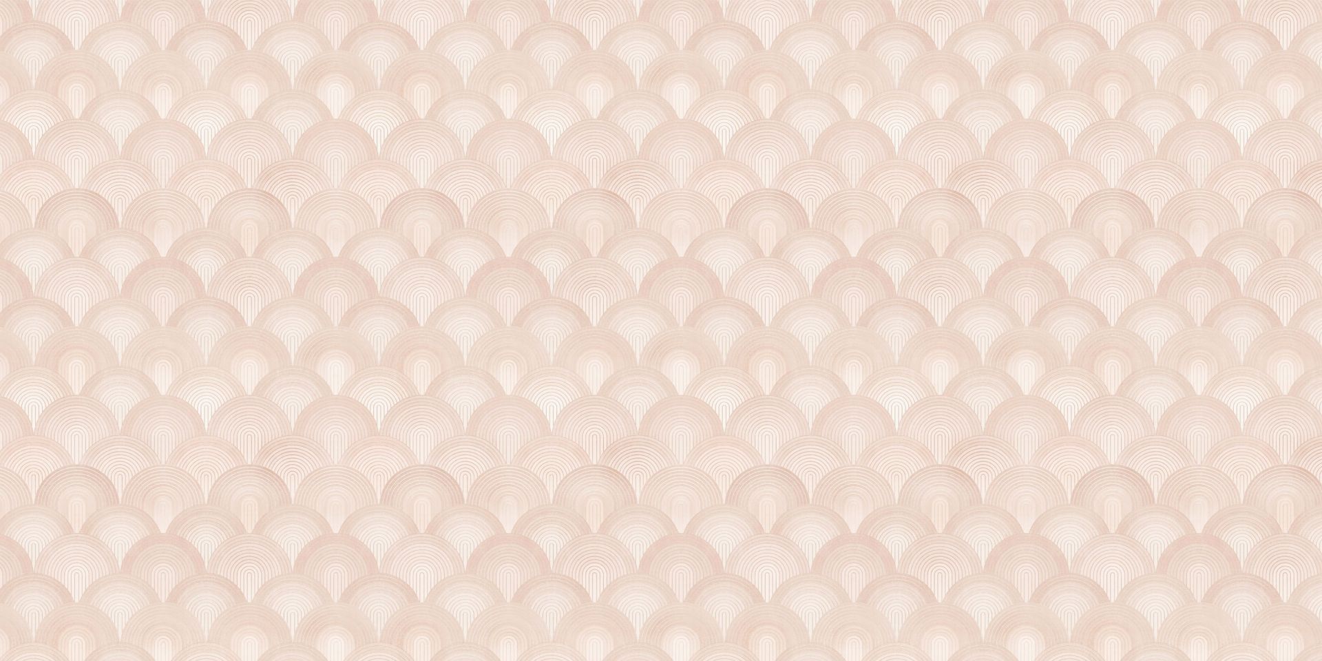 Arcos boho ombre - melocotón pelusa