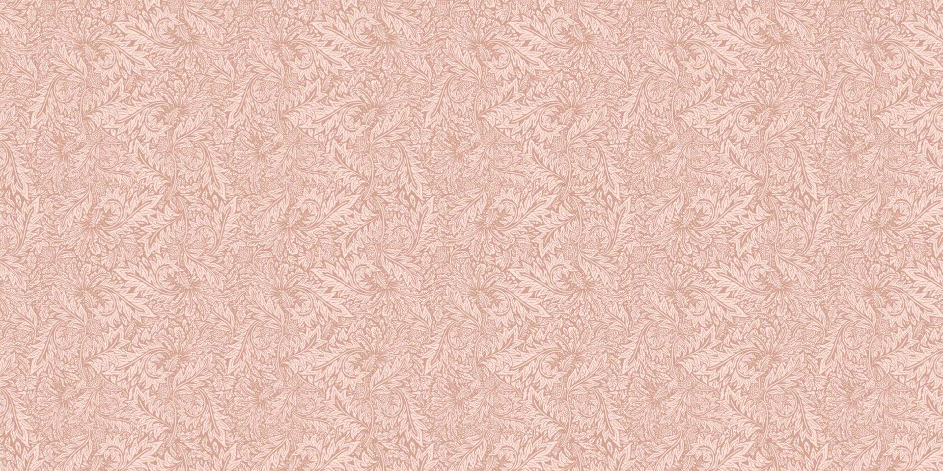Morris Florals & Leaves - terracota