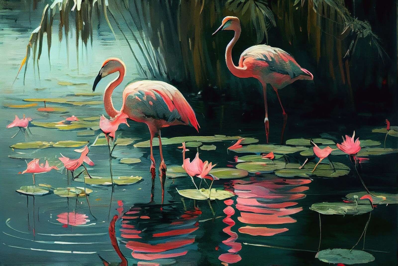 Oasis de Flamencos y Nenúfares