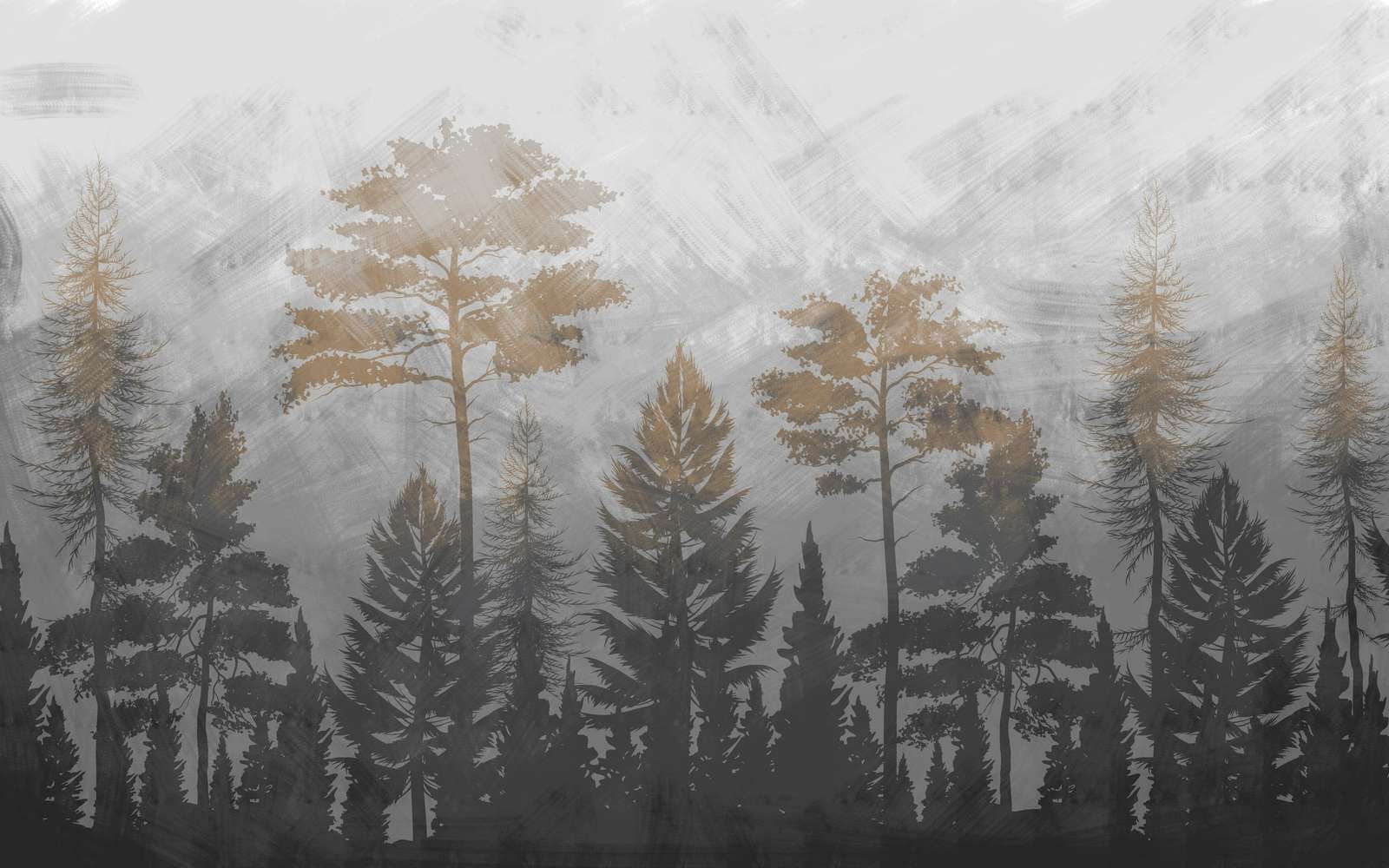 Susurro del Bosque Abstracto