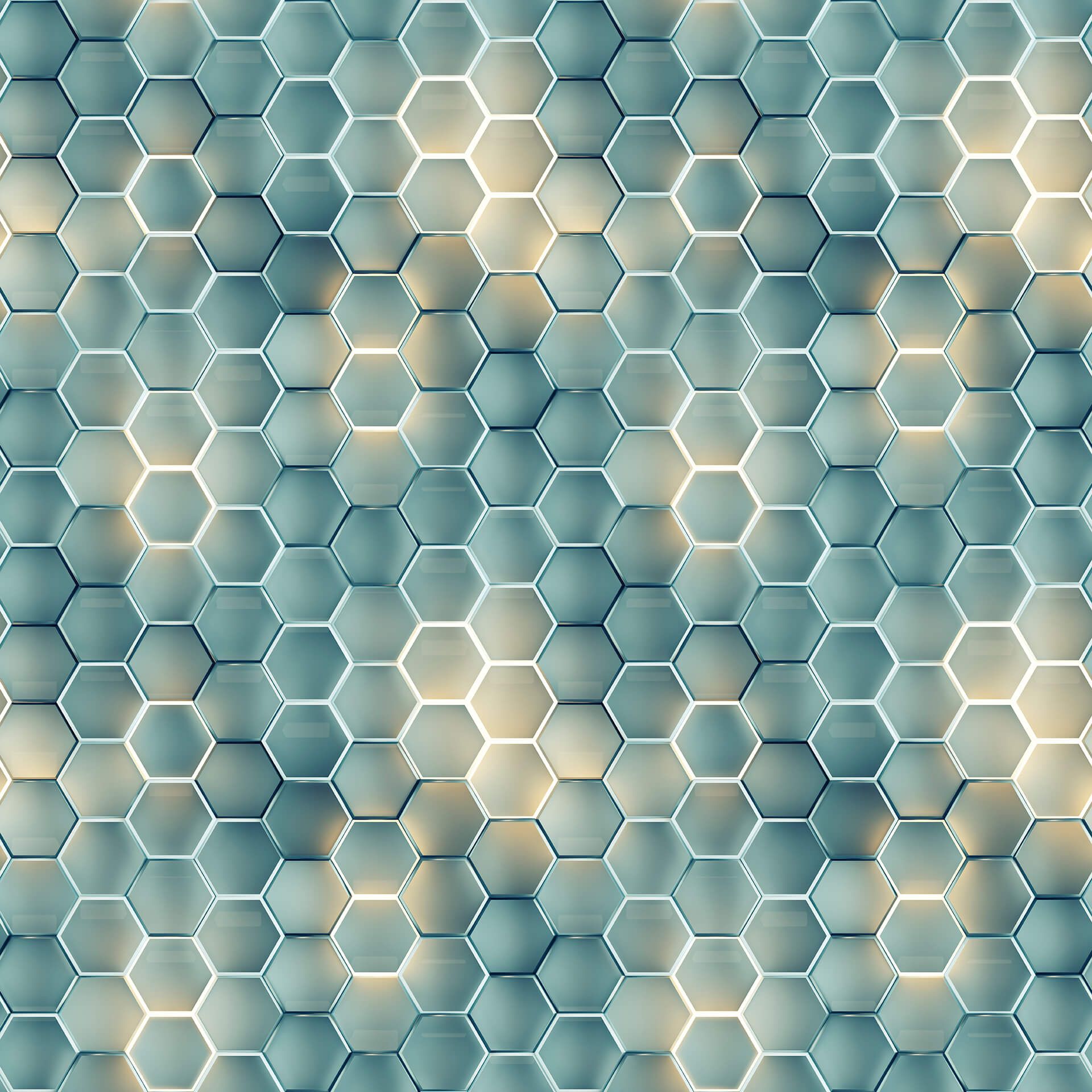 Hexágonos Brillantes