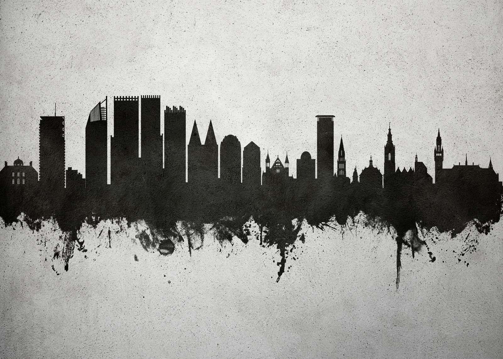 Acuarela horizonte, La Haya