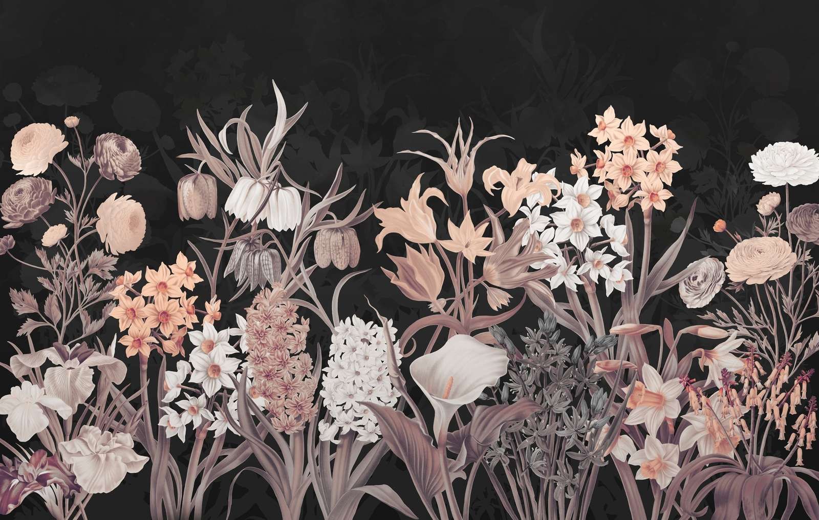 Flores de Primavera - Sepia Vintage