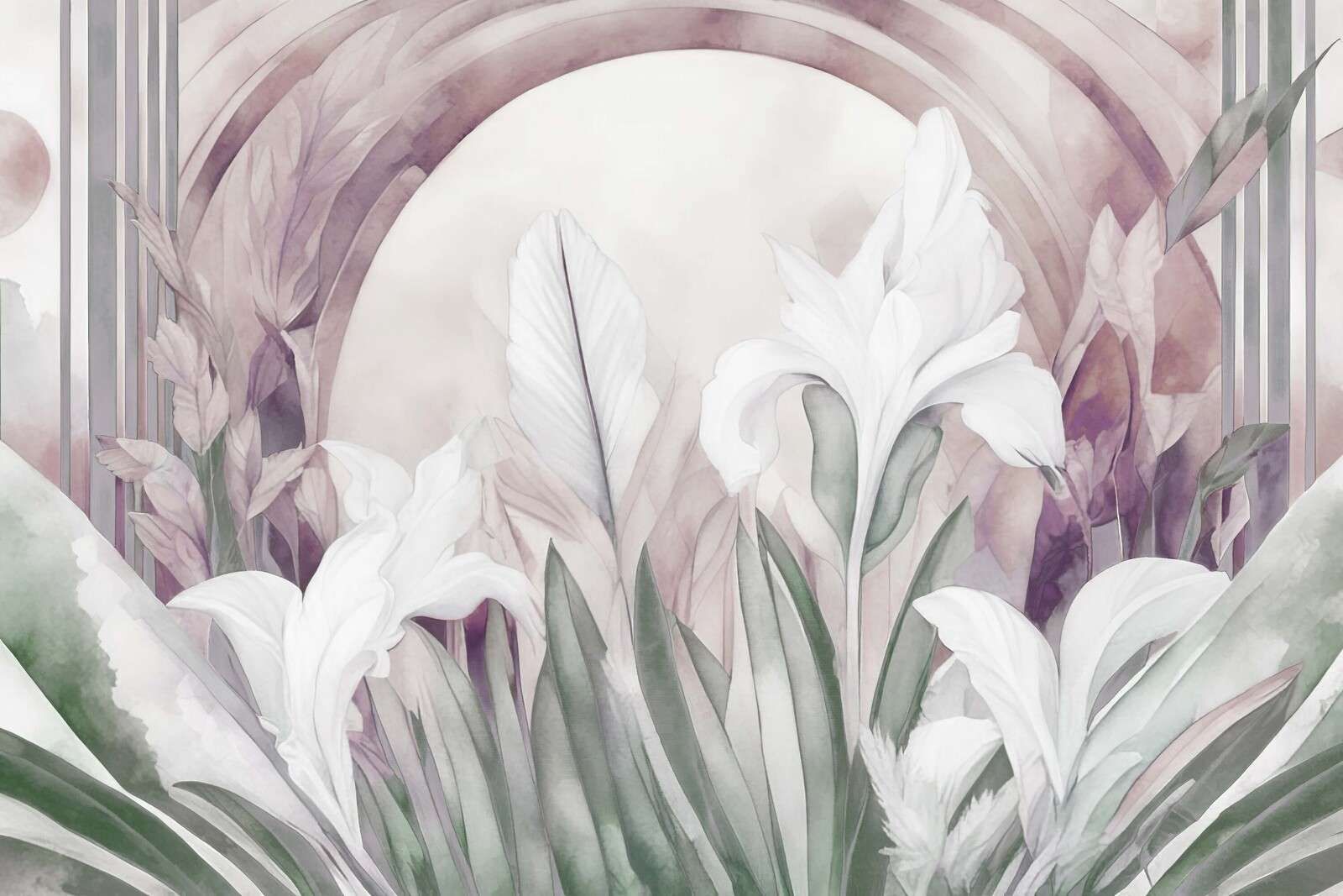 Iris en el amanecer Geen