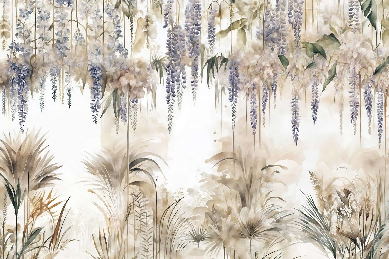 Jardín de Glicinas Beige