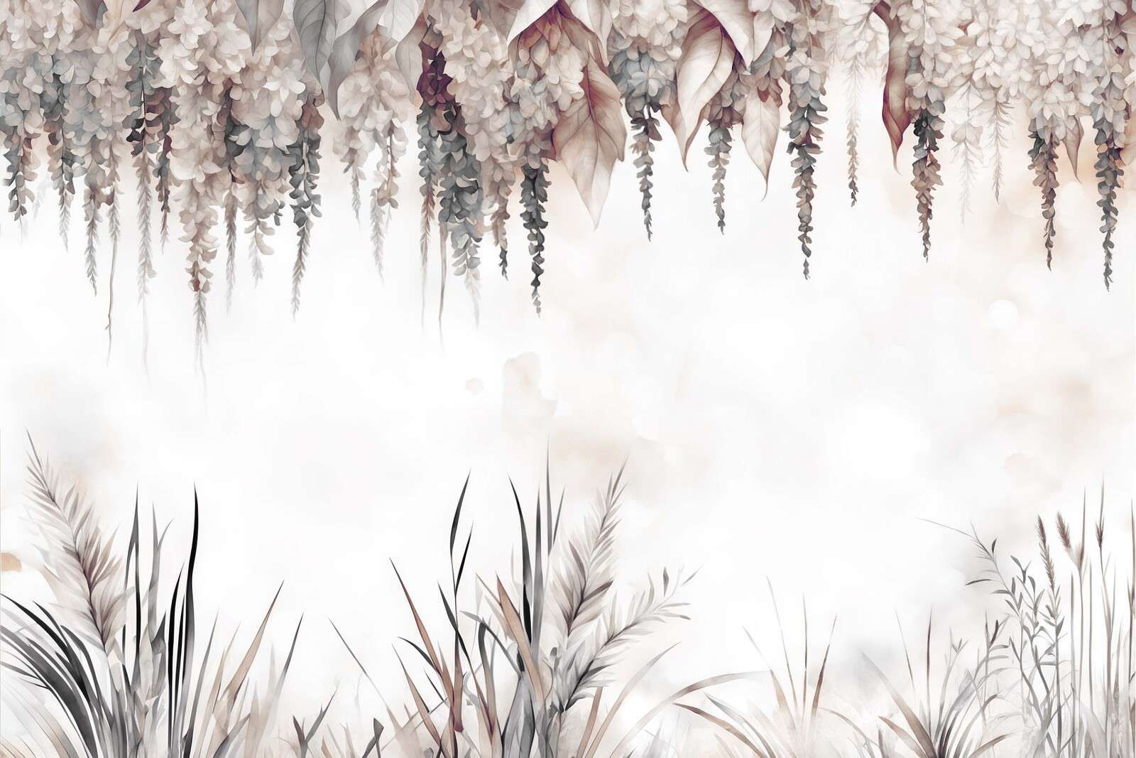 Maravillosa Glicinia Gris