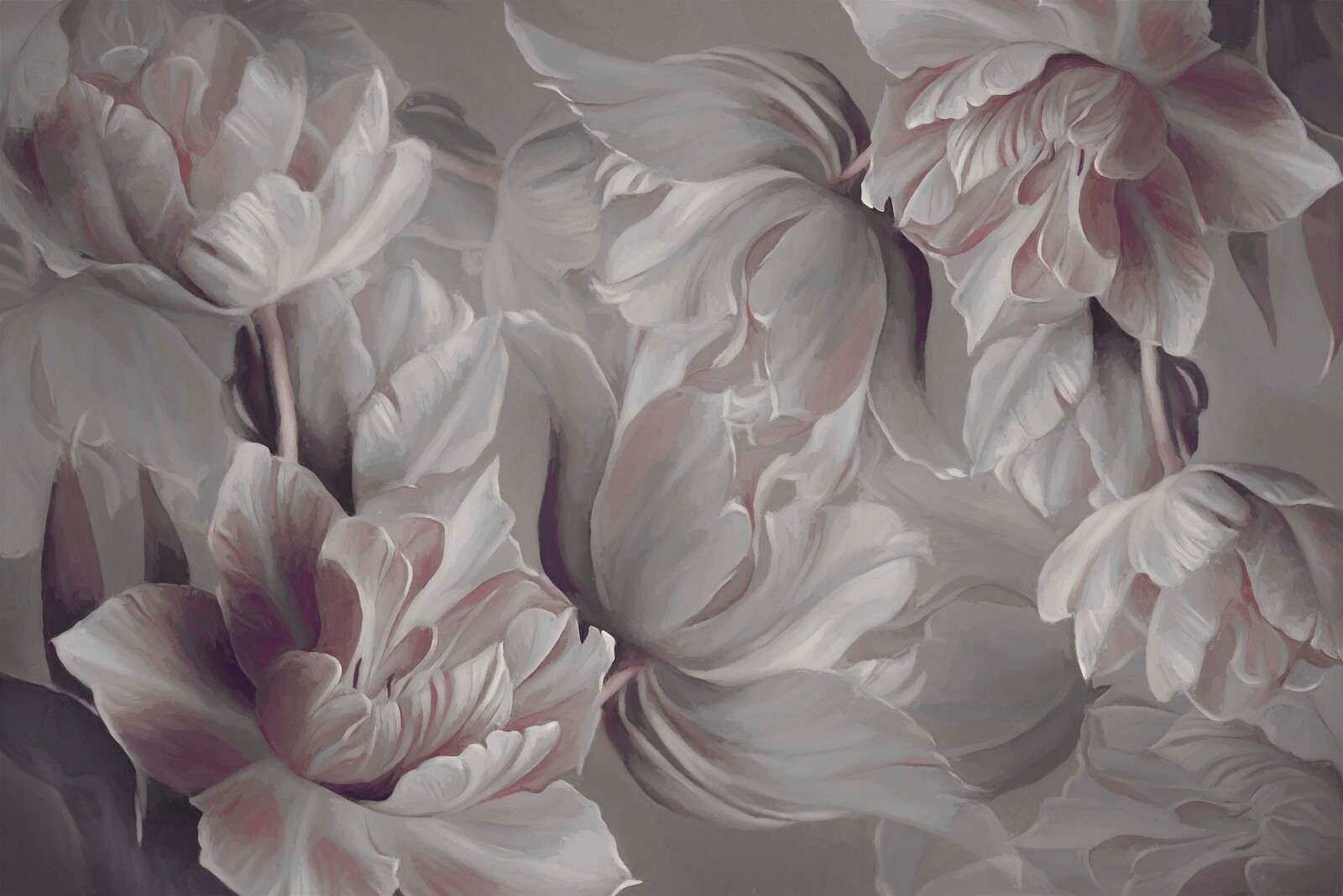 Grandes Tulipanes Grises