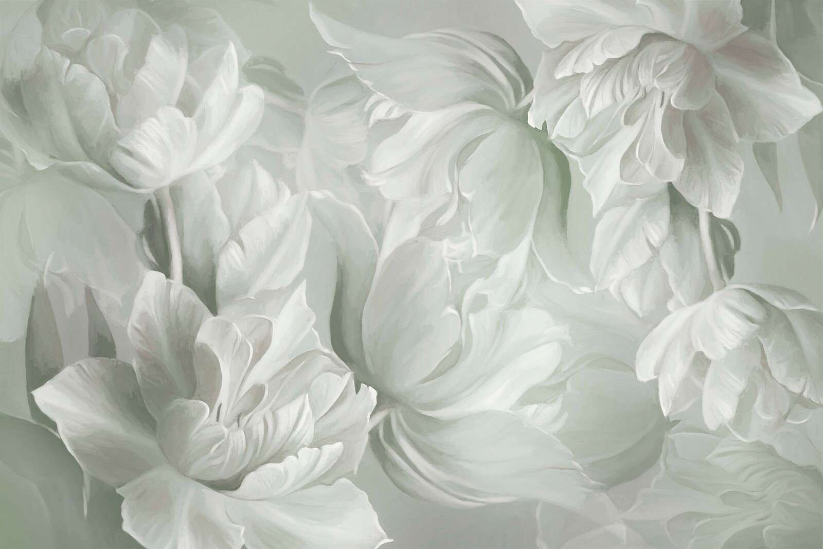 Grandes Tulipanes Verdes