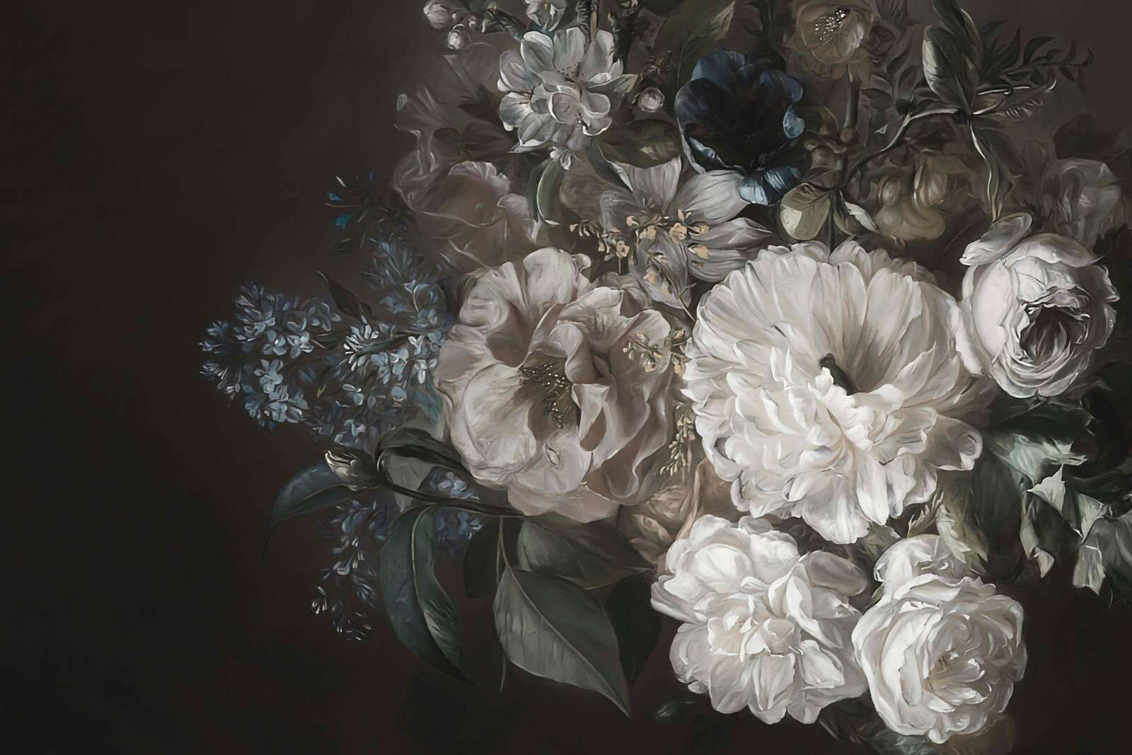 Ramo con lila blanca Ramo con lila blanca