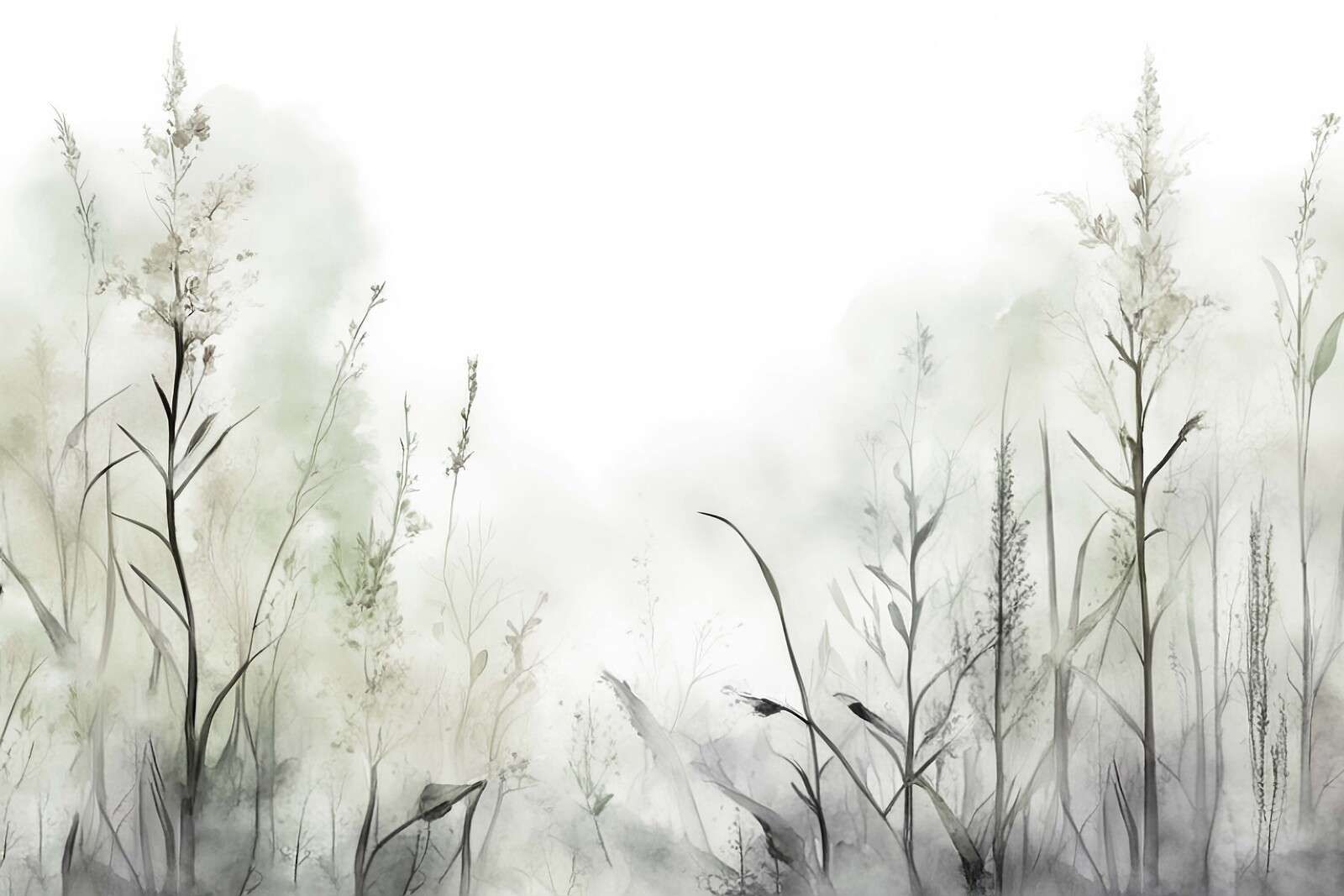 Silencio de la mañana Niebla blanca
