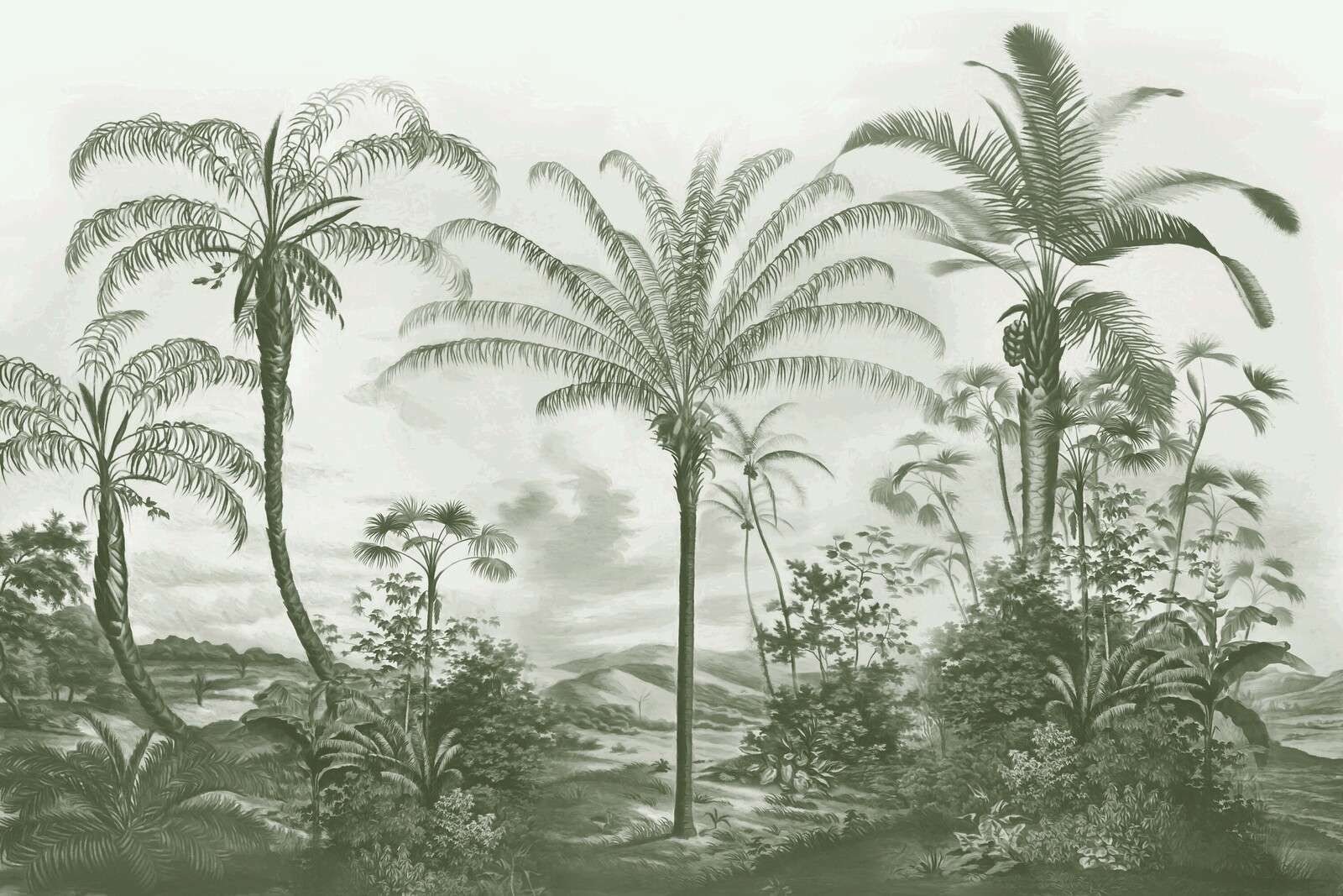 Tropicos Románticos Verdes