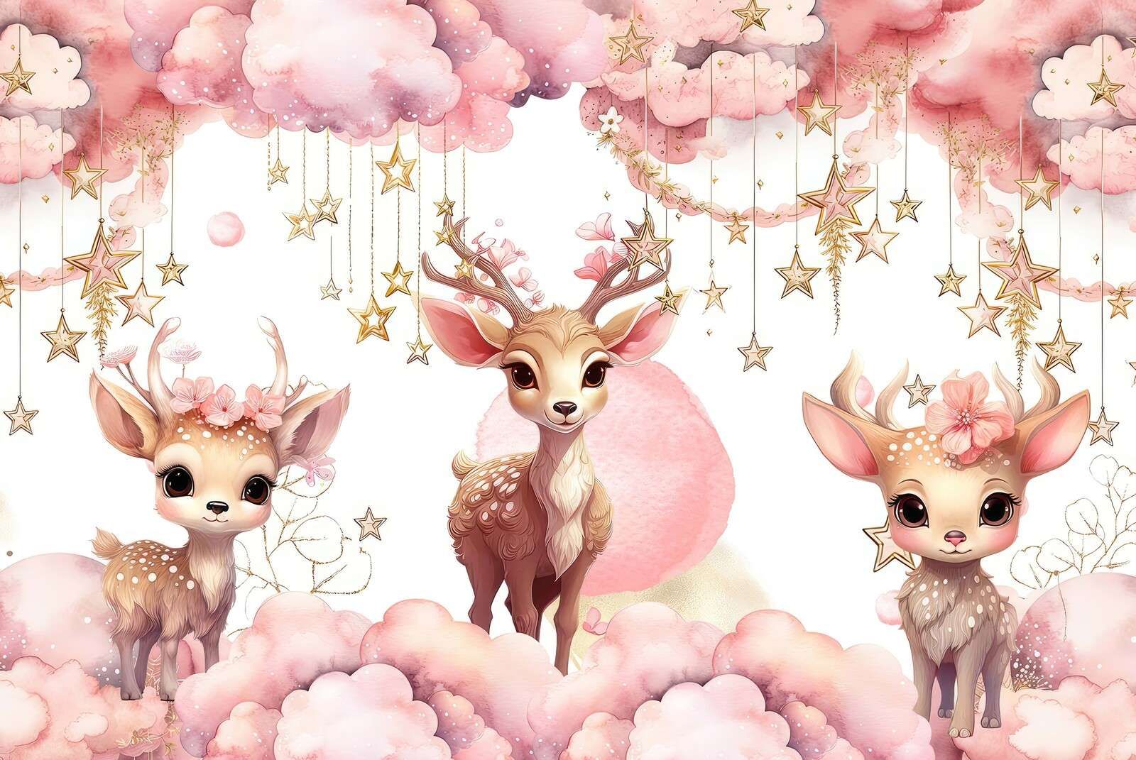 Dromerig hert entre las estrellas