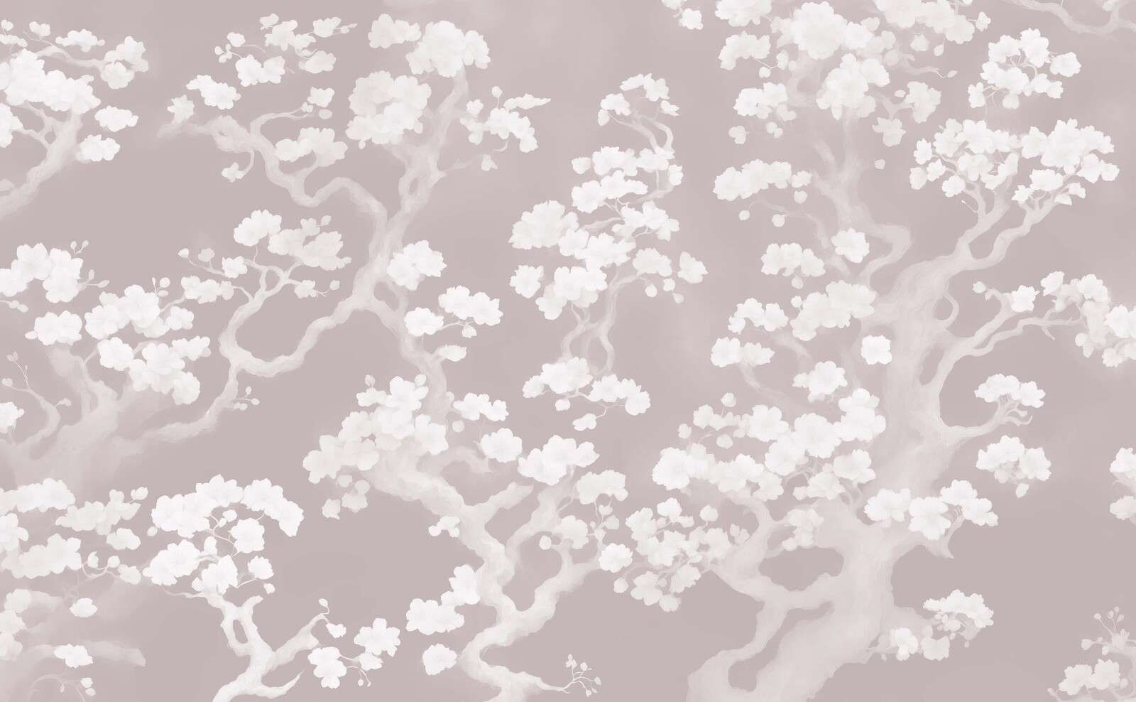 Maravilloso bosque en flor - rosa