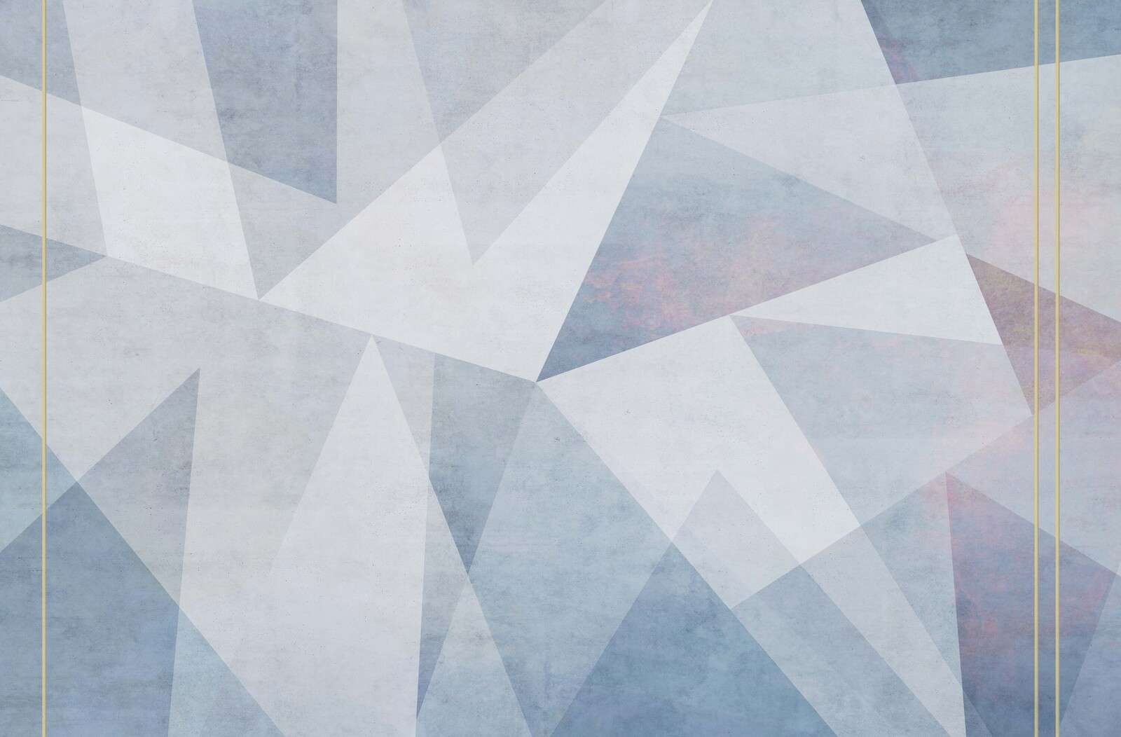 Geometría gélida en luz pastel