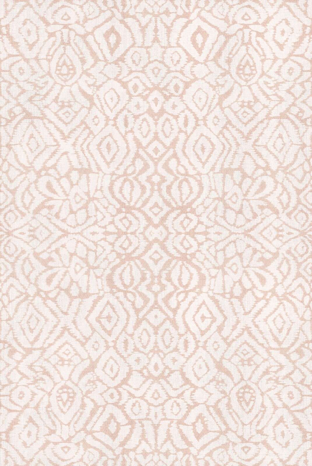 Patrón ornamental ikat de melocotón suave