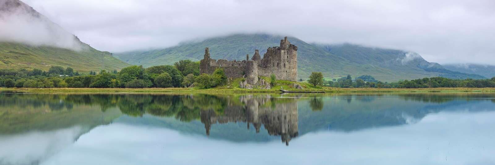 Castillo de Kilchurn, Loch Awe, Escocia