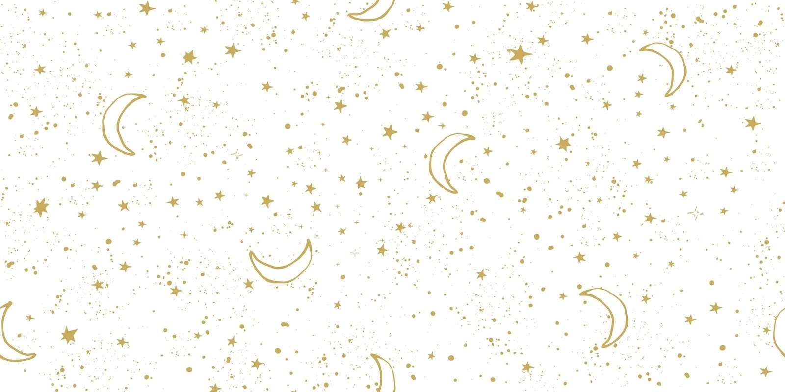 Luz nocturna dorada sobre blanco