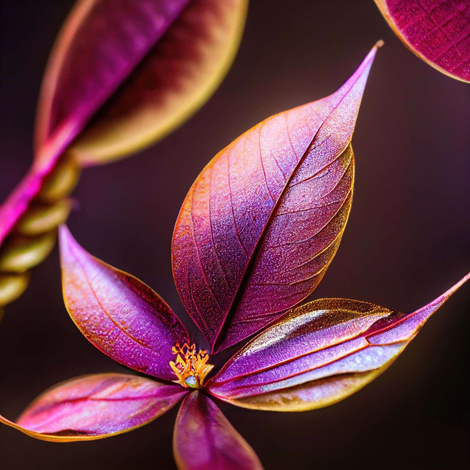 Flor de lagerstroemia común.