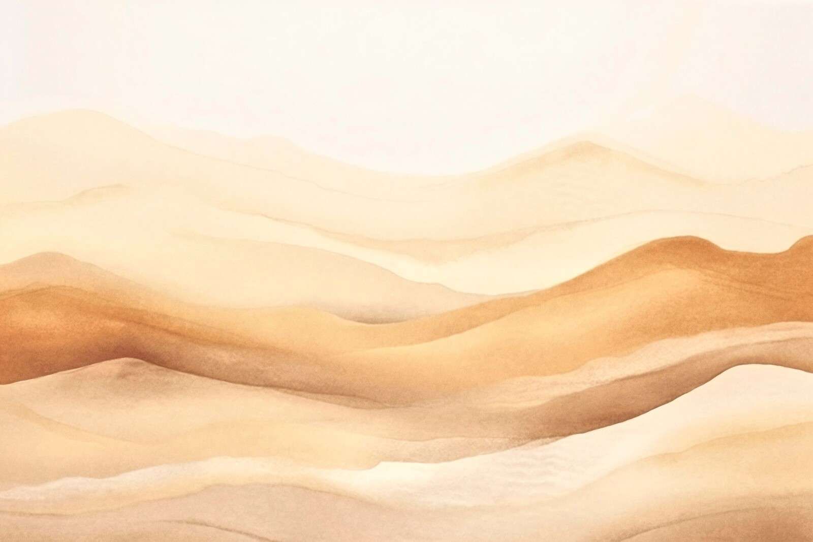 Tranquilidad de las olas del desierto