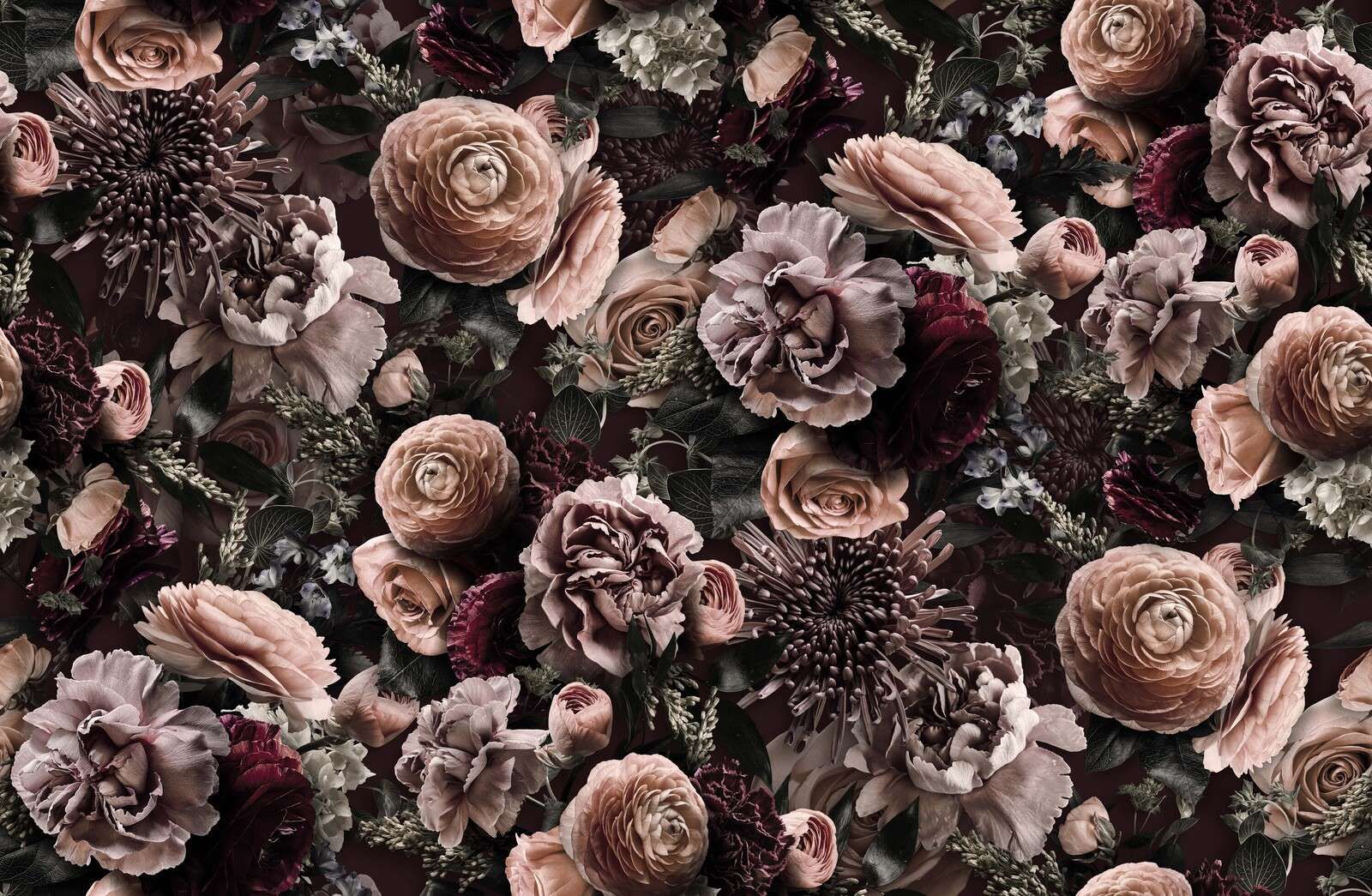 fantasías florales barrocas melancólicas de terciopelo