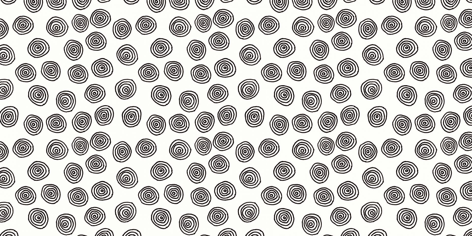 Círculos abstractos en blanco y negro main product photo