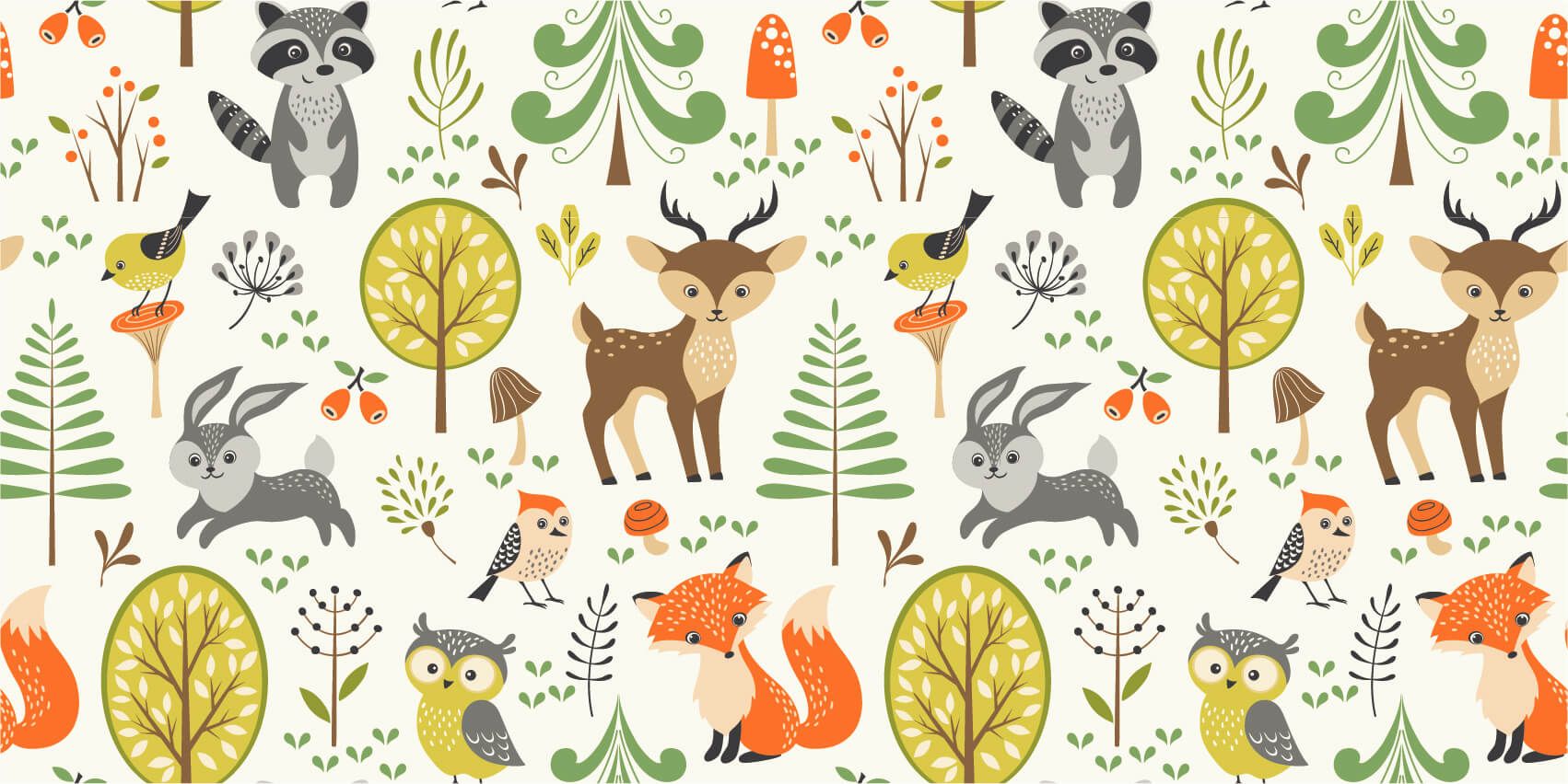 Animales en el bosque main product photo