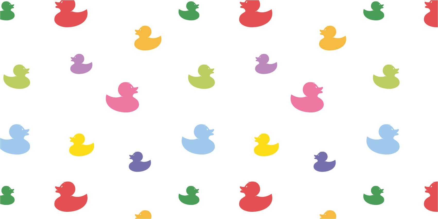 Patos de goma de colores main product photo