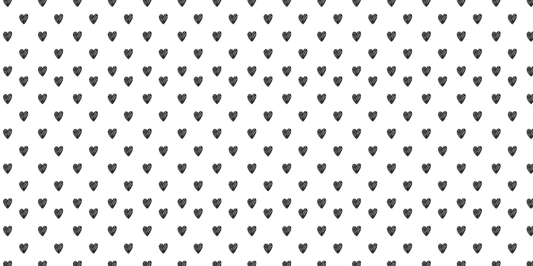 Corazones dibujados en negro main product photo