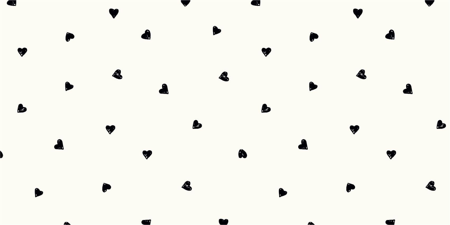Pequeños corazones negros main product photo