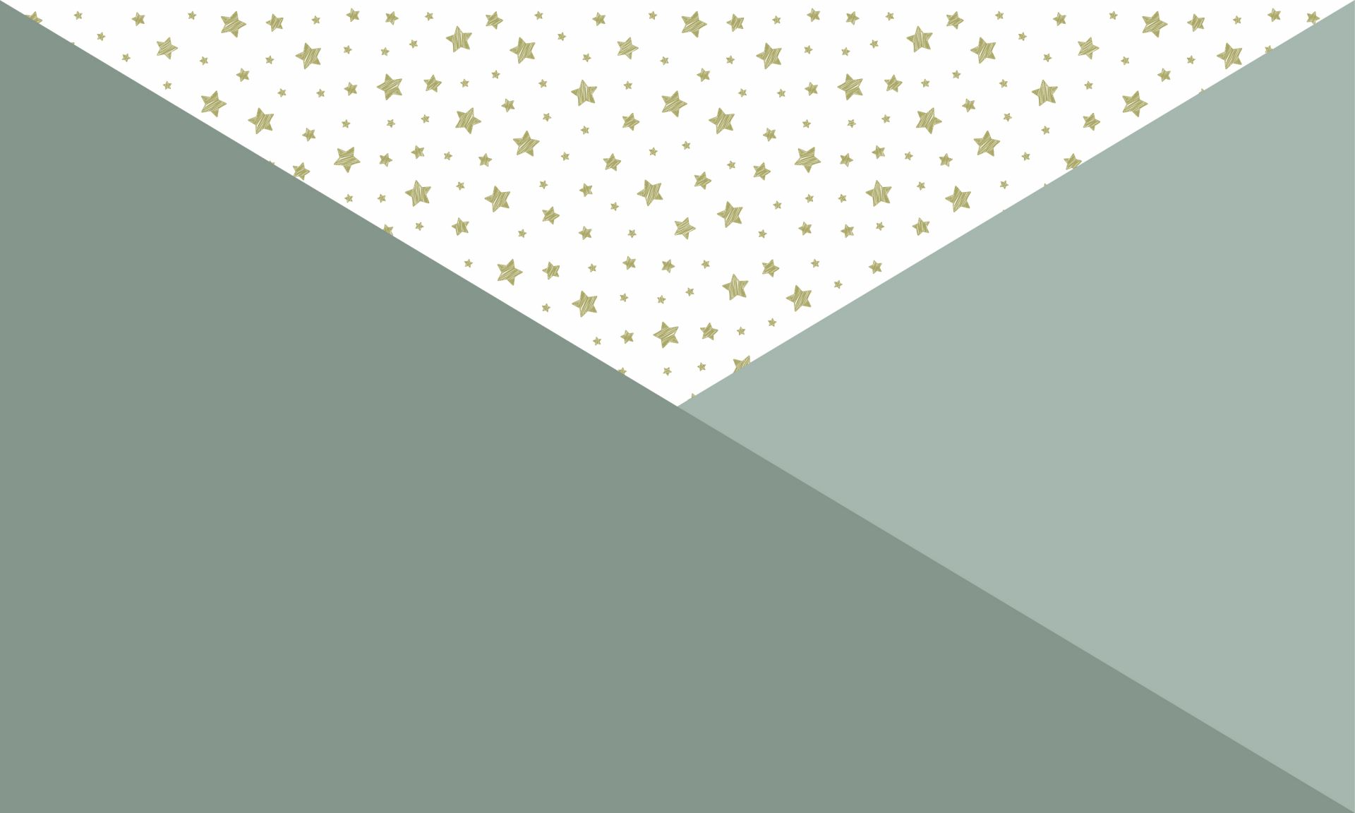 Triángulos verdes con estrellas main product photo