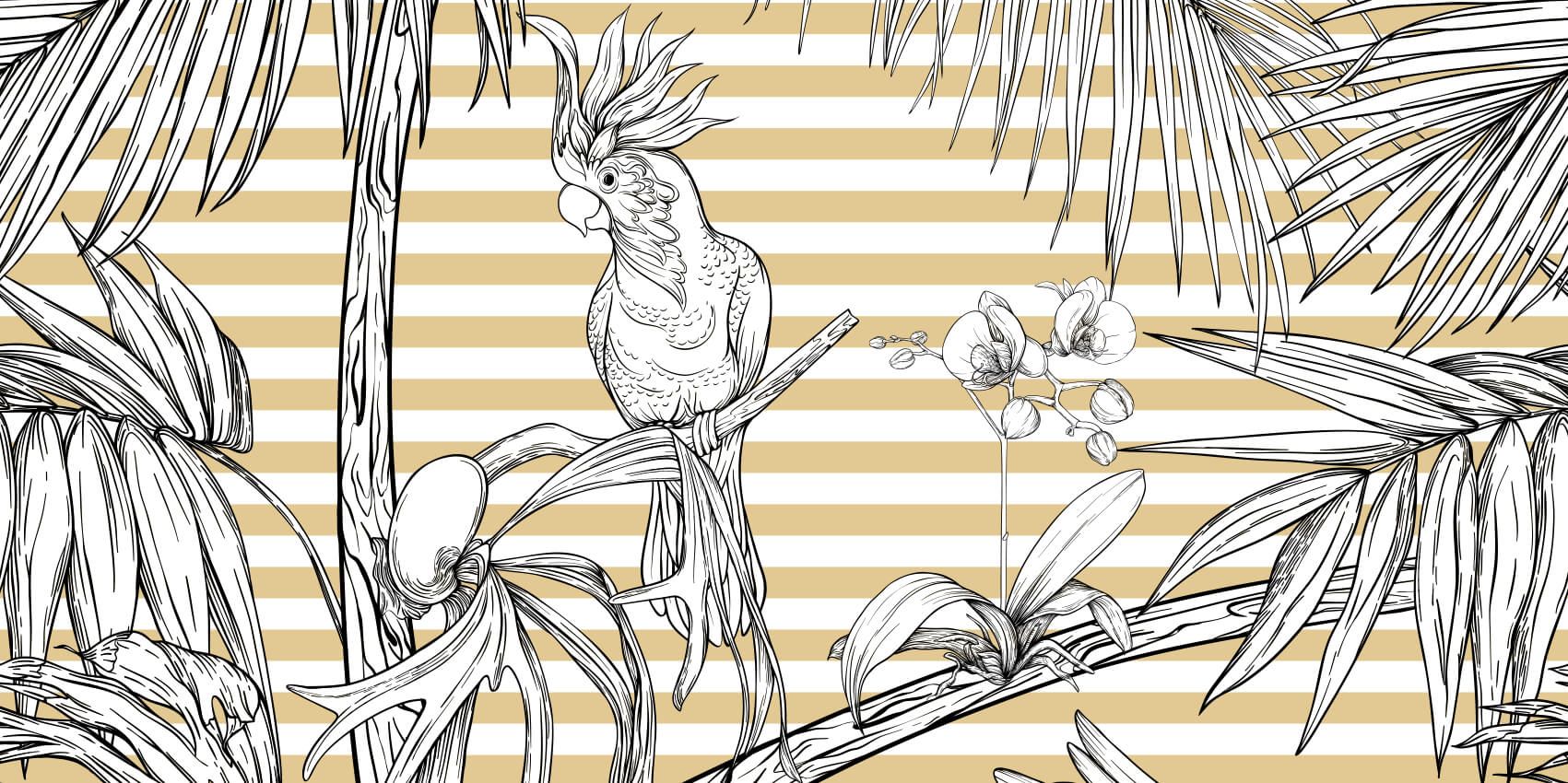 Loro en la selva main product photo