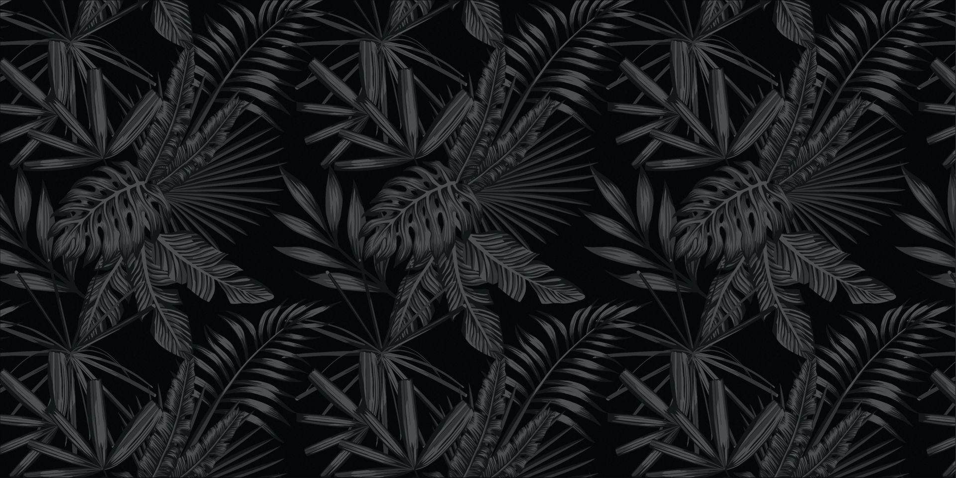 Hojas negras tropicales main product photo