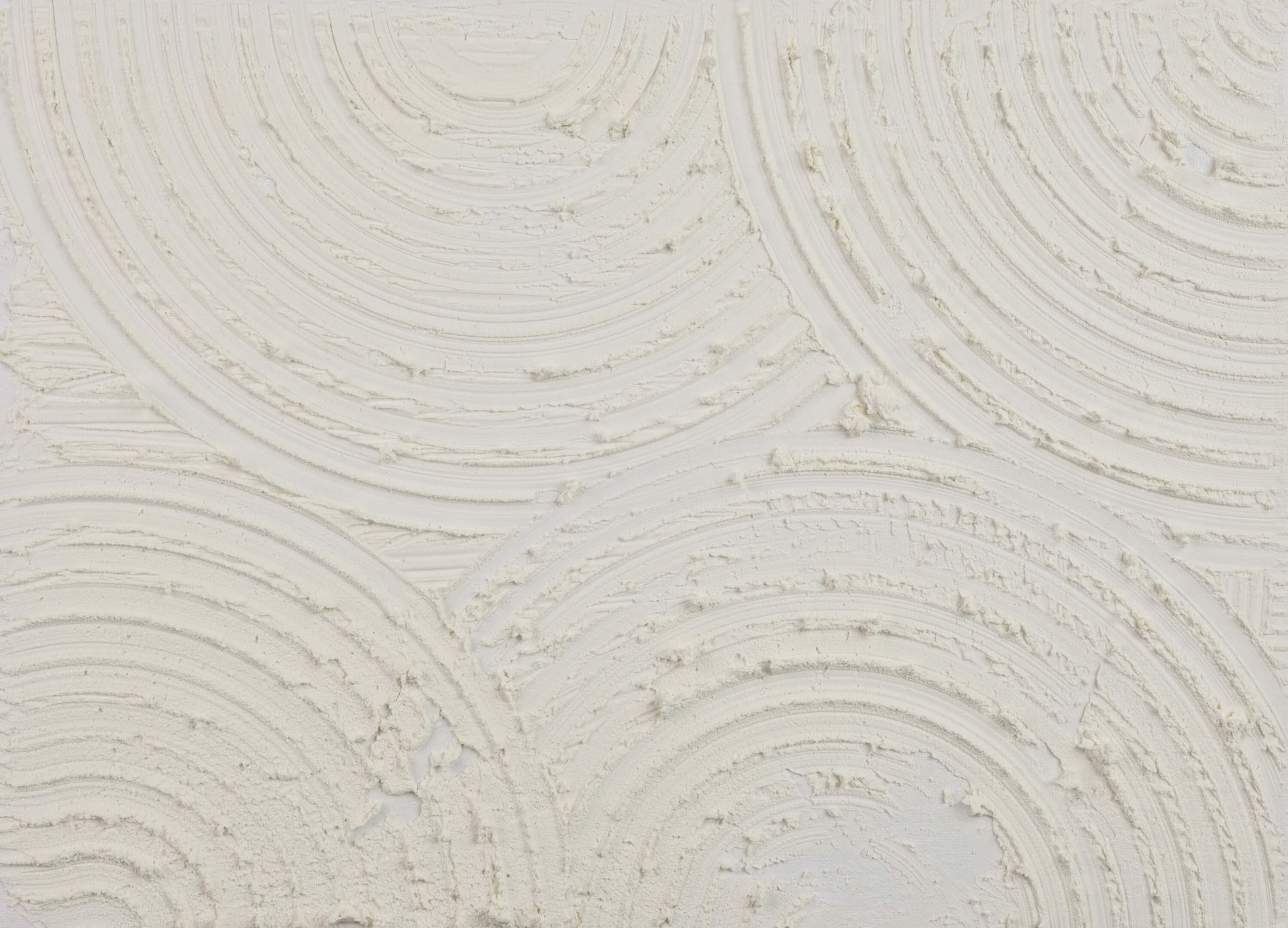 Círculos Zen estructura rugosa en blanco hueso main product photo