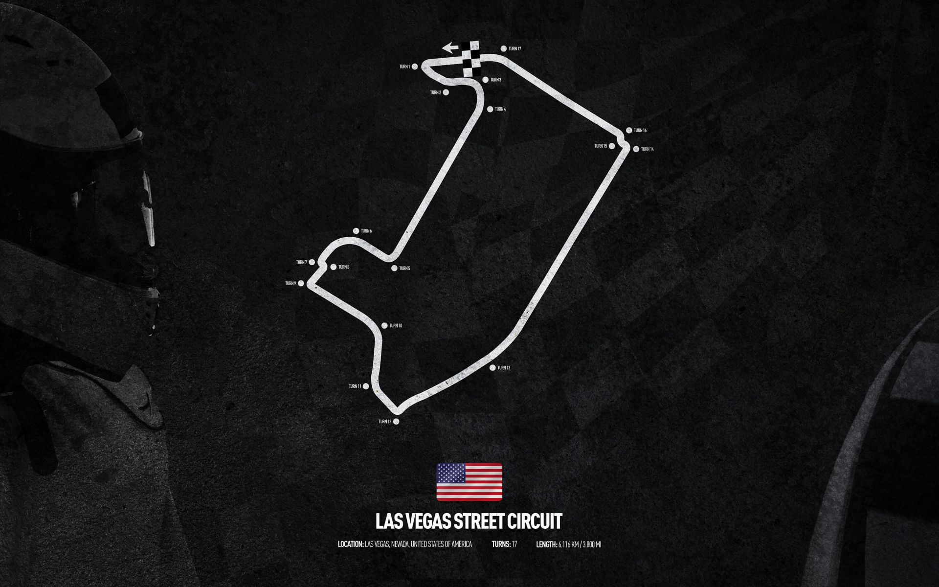 Circuito de Formule 1 - Circuito de Las Vegas - América main product photo