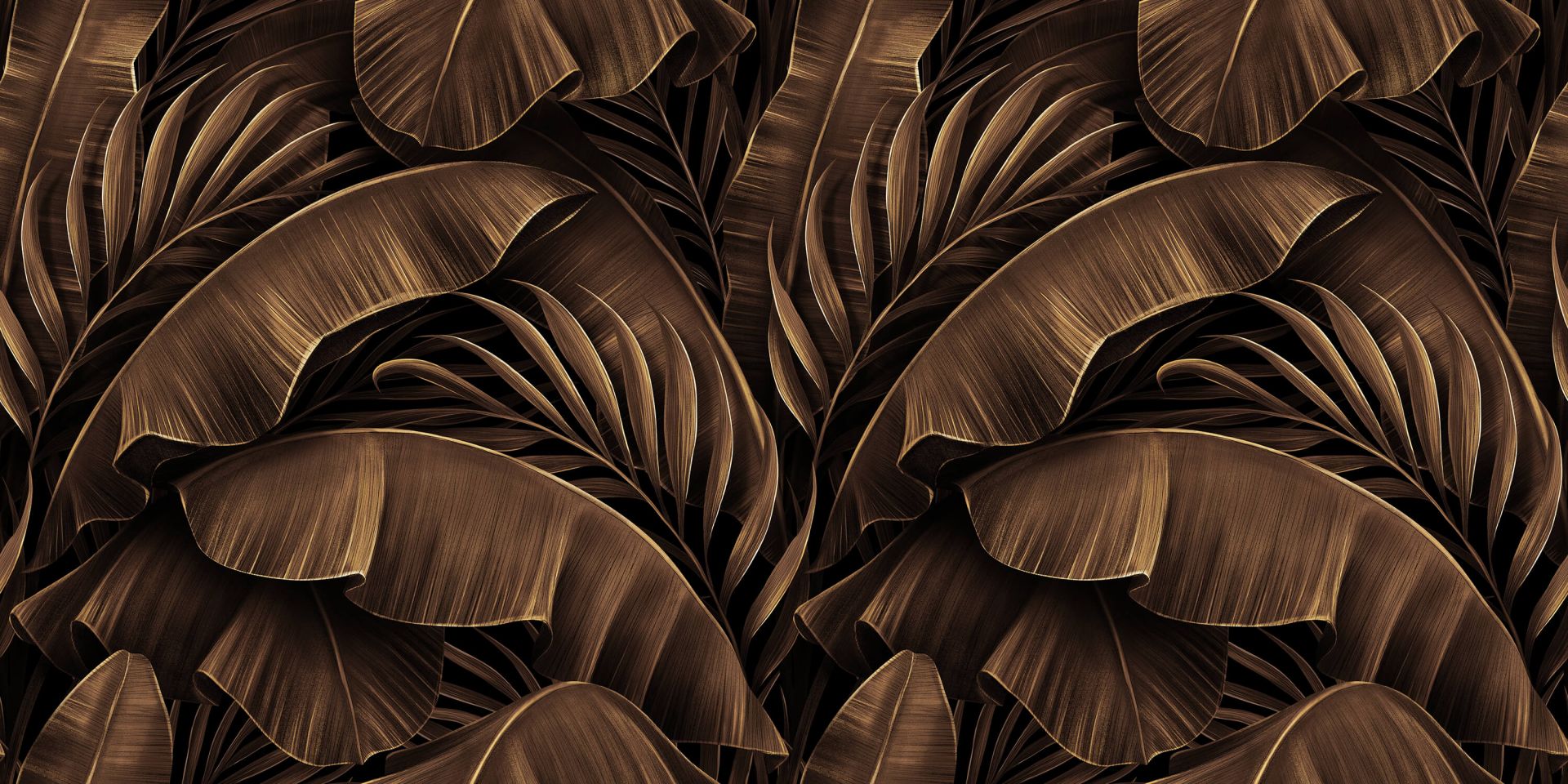 Hojas de plátano de bronce main product photo