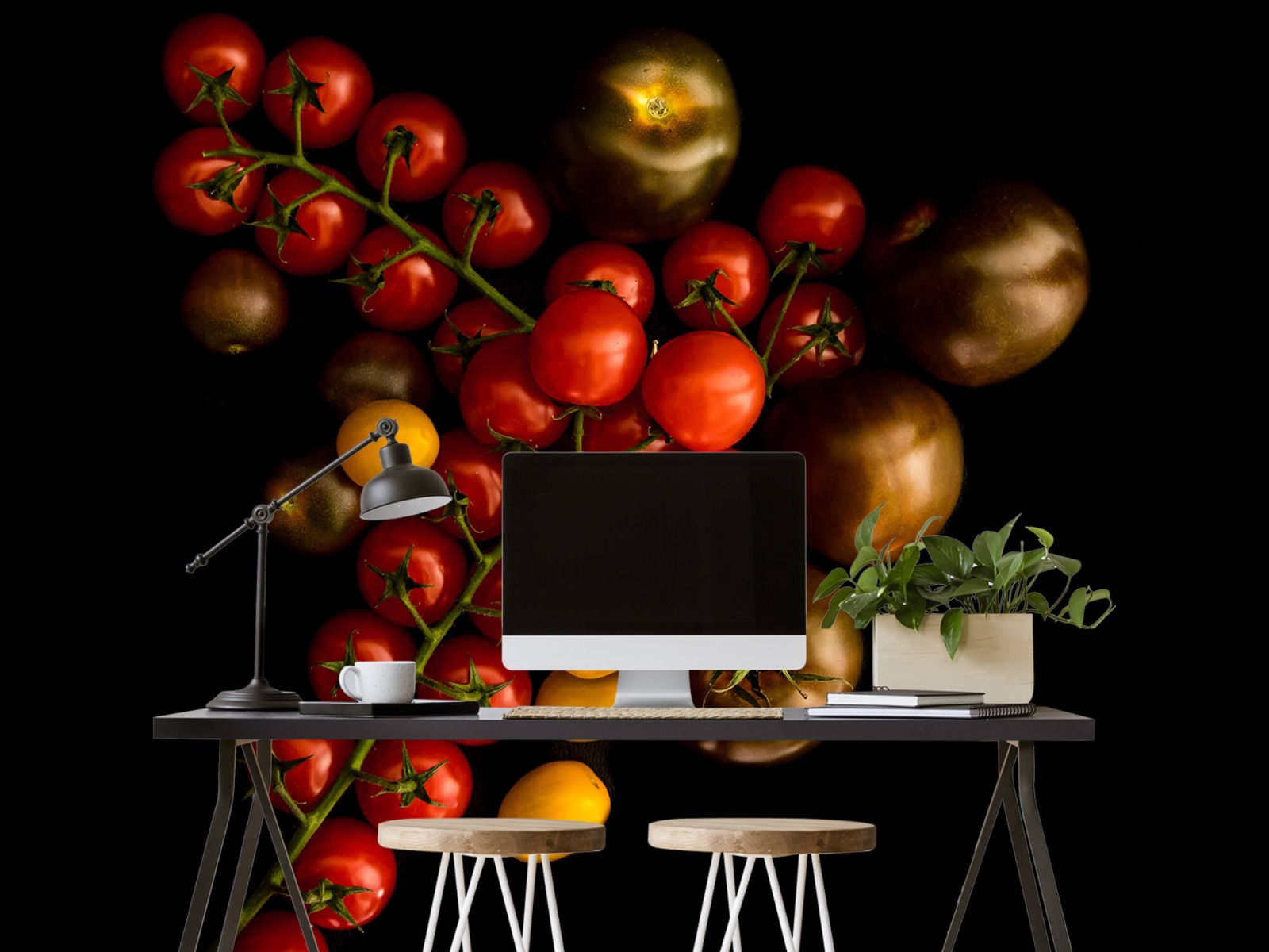 Otros - Papel pintado con Tomates - Cocina 7