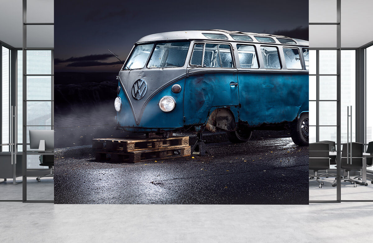 Creative-edit Papel pintado con Autobús pequeño VW - Garage 6