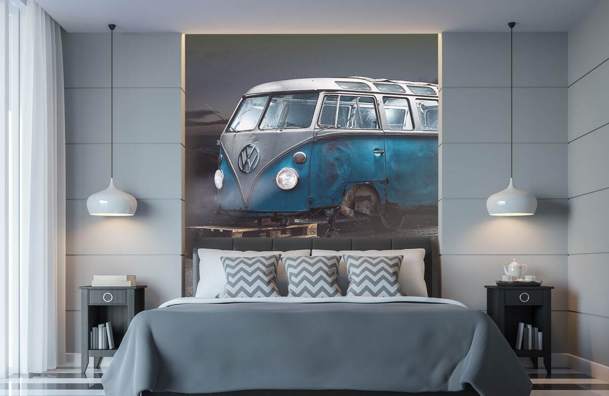 Creative-edit Papel pintado con Autobús pequeño VW - Garage 2