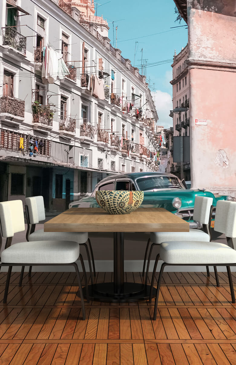 Street Papel pintado con La Habana Vieja 8 - Salón 6