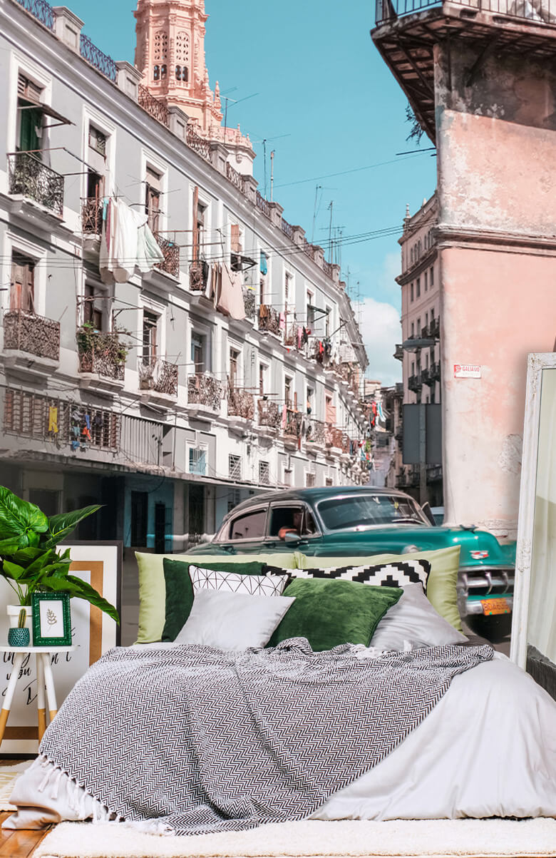 Street Papel pintado con La Habana Vieja 8 - Salón 13