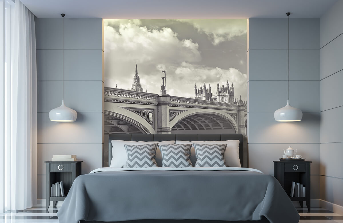 Papel pintado con Puente de Westminster - Salón 9
